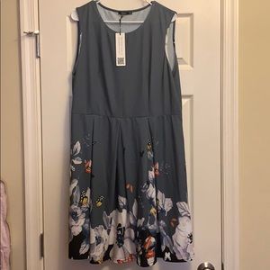 XL Dark Gray Lily by Firmiana Dress